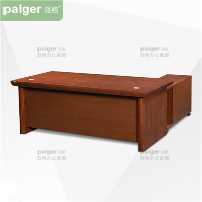 派格/PAIGER P-HWG181办公桌 1.8米班台/胡桃色/ 1800W×900D×760H